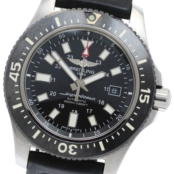 BREITLING Super Ocean 44 Special Date Automatic Men's Watch - Picture 1 of 6